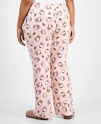 Love Tribe Trendy Plus Hello Kitty Graphic Drawstring Pants