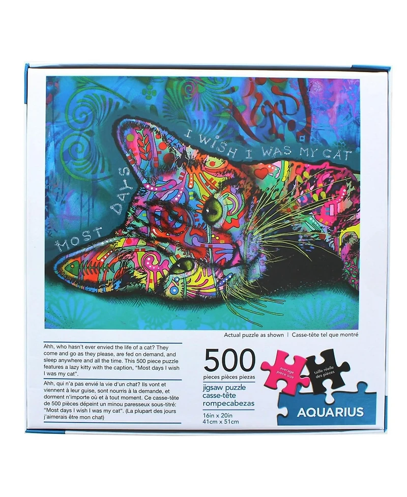 Dean Russo Cat 2 500 Piece Jigsaw Puzzle