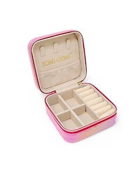 Zomi Gems Girls Mermaid Seashell Pearl Jewelry Box, Hot Pink
