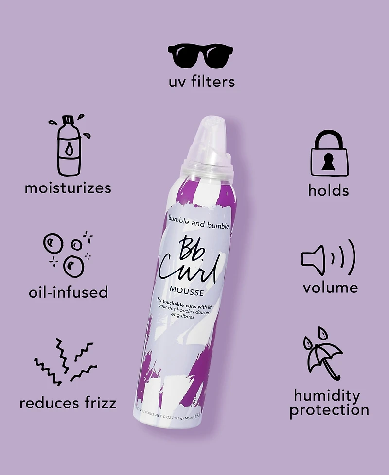 Bumble and Bumble Curl Defining Hair Mousse, 5 oz.