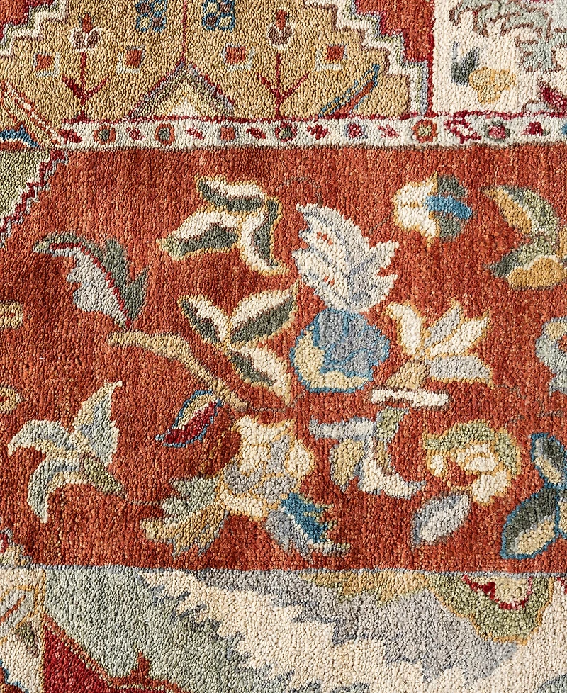 Adorn Hand Woven Rugs Indo Patchwork M5759 9'x12' Area Rug