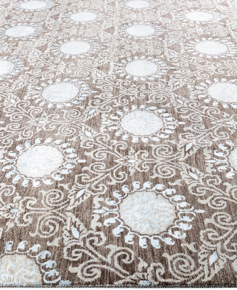 Adorn Hand Woven Rugs Indian Oak M6568 9'1"x11'10" Area Rug