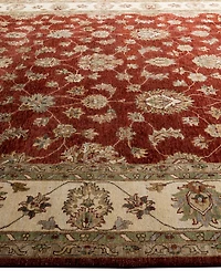 Adorn Hand Woven Rugs Indo Oushak M5908 9'1"x12'2" Area Rug
