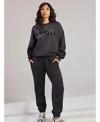 Lovall Women's All Szn Organic Oversized Sweatshirt Two
