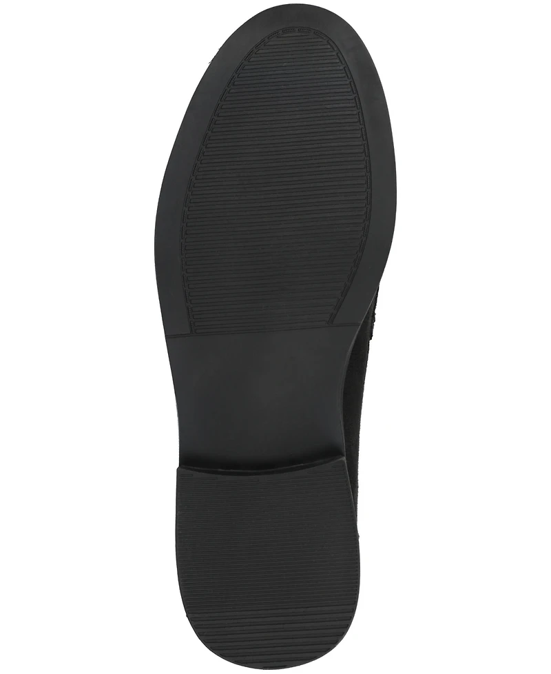 Journee Collection Women's Brooks Block Heel Comfort Penny Loafers