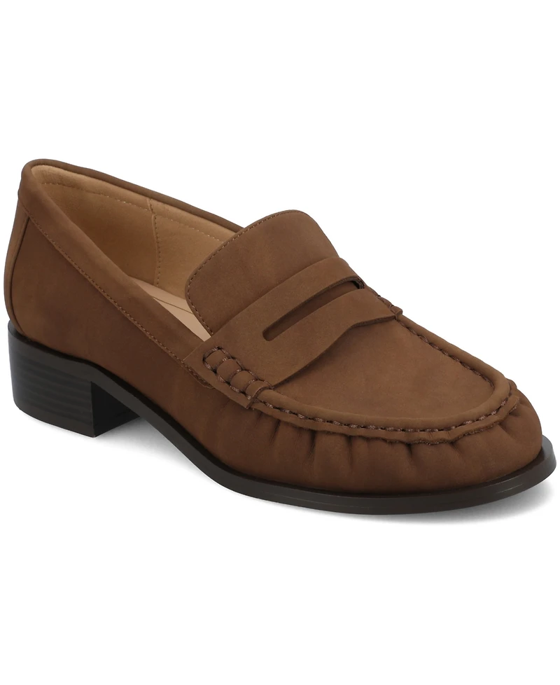Journee Collection Women's Danna Round Toe Penny Loafers