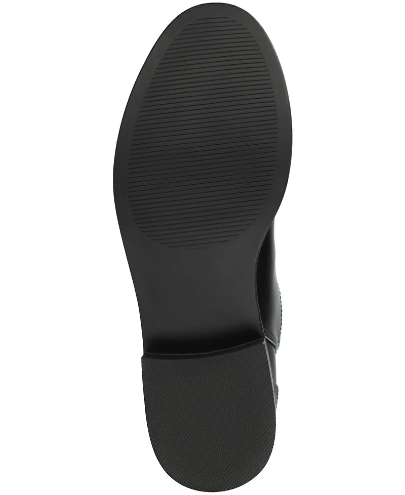 Journee Collection Women's Gema Round Toe Riding Boots