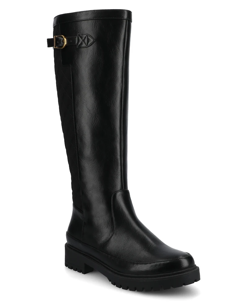 Journee Collection Women's Zemmie Round Toe Casual Boots