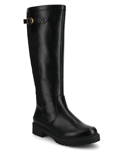 Journee Collection Women's Zemmie Round Toe Casual Boots