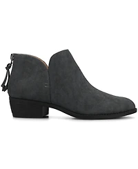 Journee Collection Women's Livvy Side Split Ankle Booties