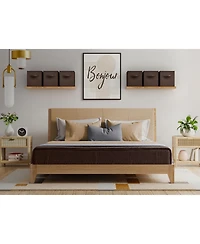 Sorbus 13 Inch Foldable Fabric Storage Cube Bin with Handles- for Organizing Home, Shelves, Nursery, Playroom