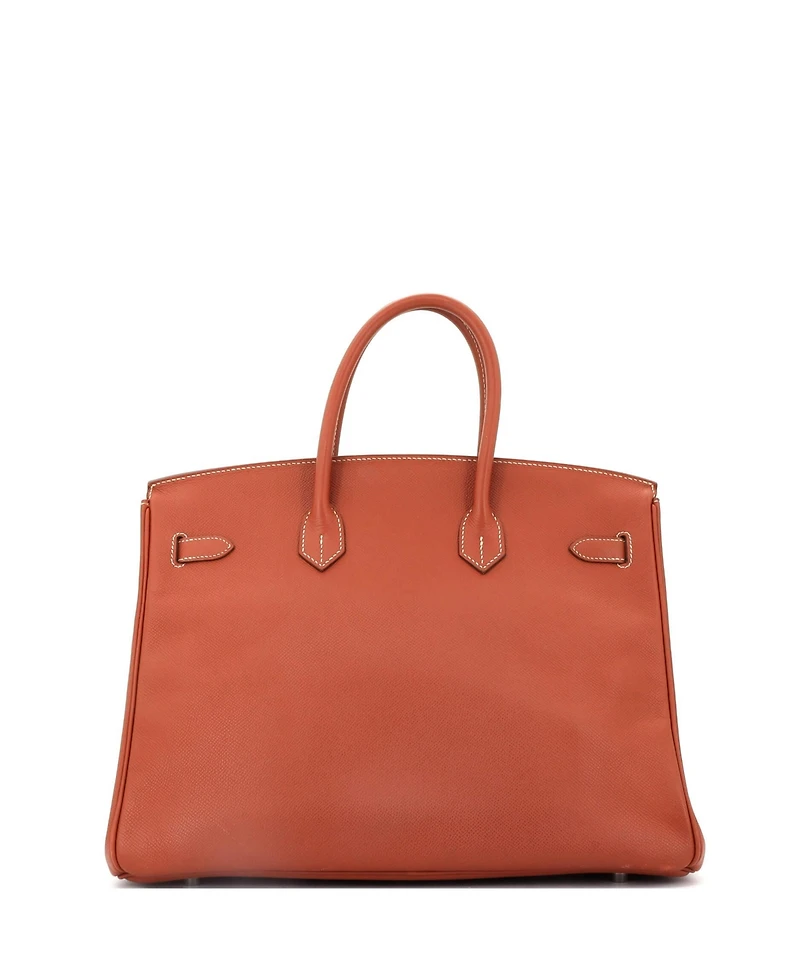 Pre-Owned Hermes Candy 35 Handbag Epsom