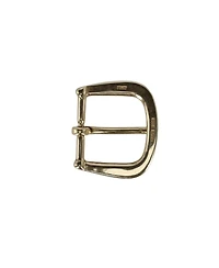 Trafalgar Men's 30mm Solid Brass Rounded Minimalist Harness Belt Buckle
