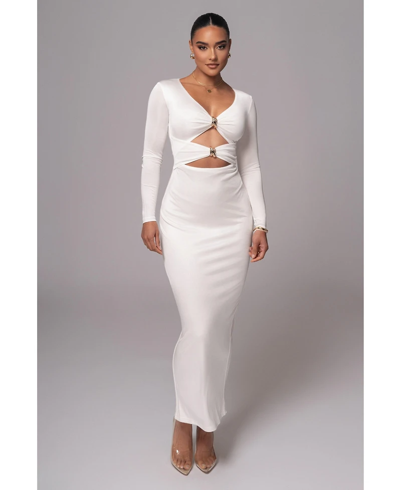 Jluxlabel Women's Soiree Cutout Maxi Dress