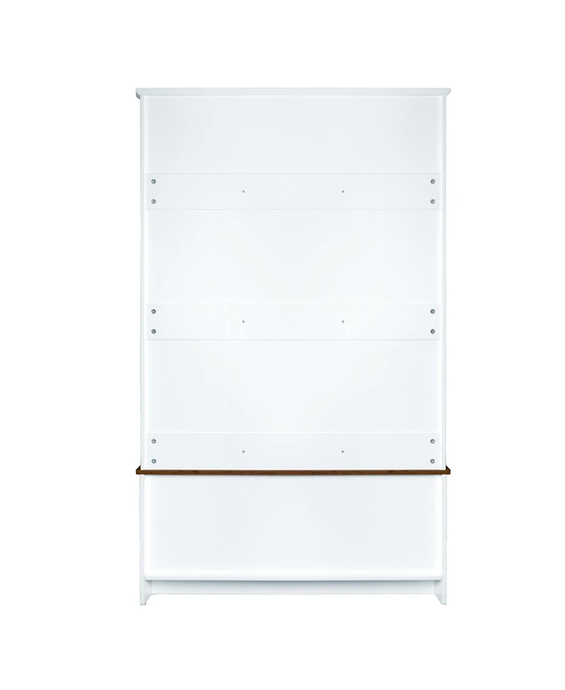 Hall Tree with Bench, Shelves & Drawers