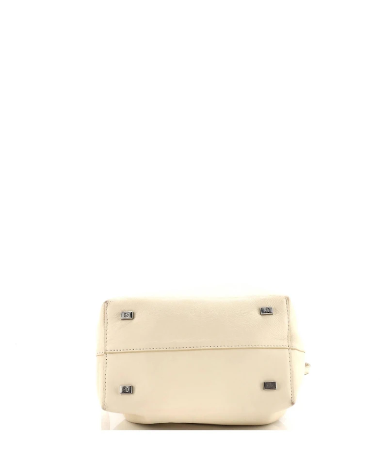 Pre-Owned The Row Small Double Circle Bag Leather