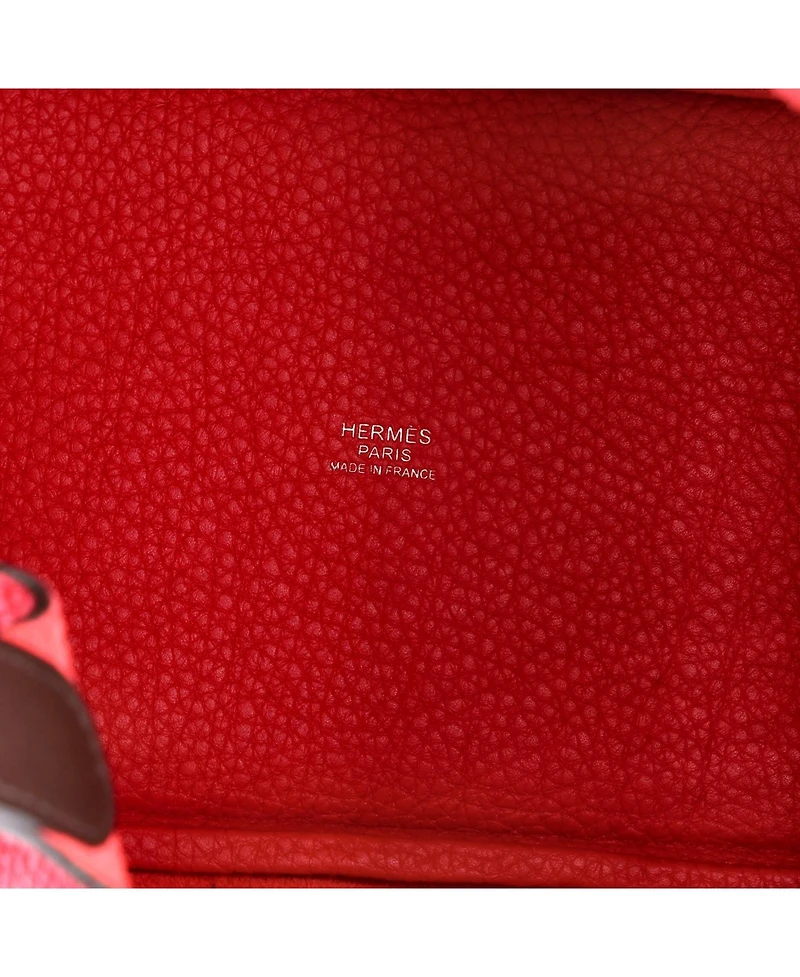Pre-Owned Hermes Pm Eclat Picotin Lock Bag Clemence with Swift
