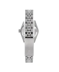 Pre-Owned Rolex Oyster Perpetual Datejust Automatic Watch in Stainless Steel and White Gold with Diamond Markers 26mm