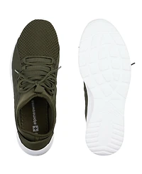 Alpine Swiss Men's Fashion Sneakers Lightweight Knit Top Elastic Sock Tennis Shoe