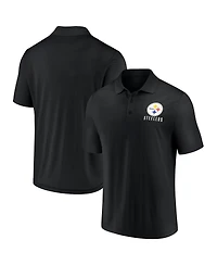 Fanatics Men's Pittsburgh Steelers Lockup Polo Shirt