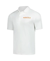 Fanatics Men's White Cincinnati Bengals Polo Shirt