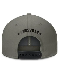 Top of the World Men's Green Louisville Cardinals Oht Rebel Snapback Hat