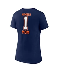 Fanatics Women's Navy Denver Broncos Mother's Day V-Neck T-Shirt