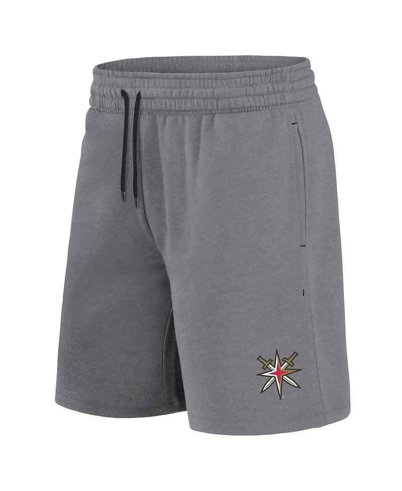 Fanatics Men's Heather Gray Vegas Golden Knights Humble Training Shorts