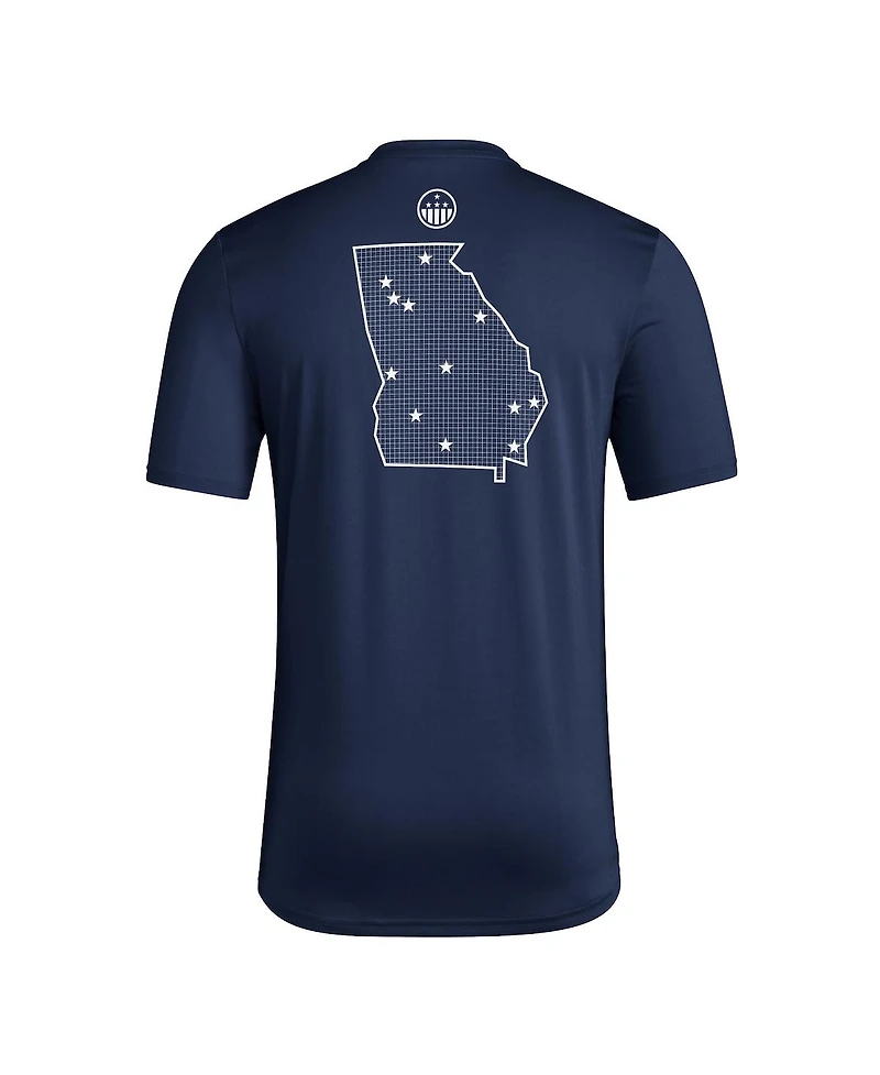 Adidas Men's Navy Georgia Tech Yellow Jackets Honor Support Pre-Game T-Shirt