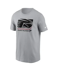 Nike Men's Gray Atlanta Falcons Lockup Essential T-Shirt