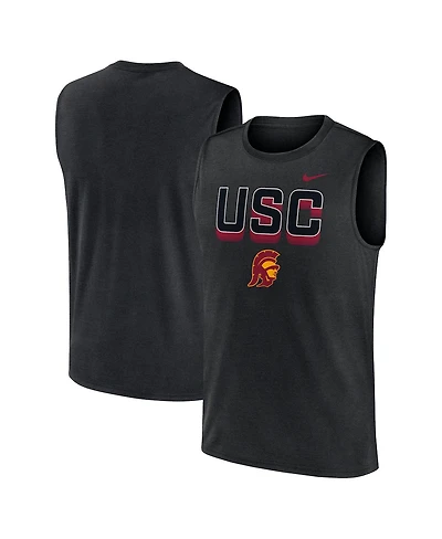 Nike Men's Black Usc Trojans Primetime Tricode Legend Performance Tank Top