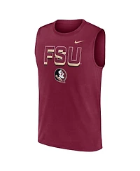 Nike Men's Garnet Florida State Seminoles Primetime Tricode Legend Performance Tank Top