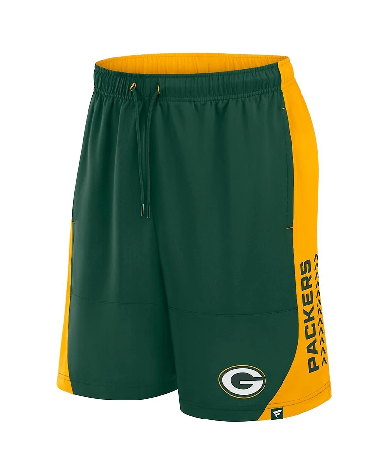 Fanatics Men's Green Green Bay Packers No Defense Shorts