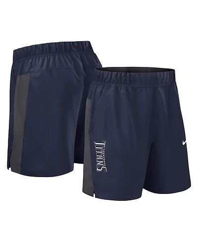 Nike Men's Navy Tennessee Titans Woven Victory Performance Shorts