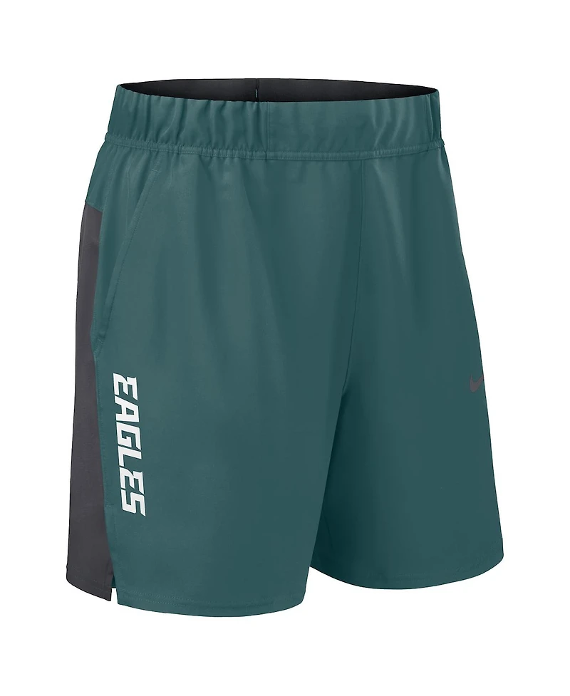 Nike Men's Midnight Green Philadelphia Eagles Woven Victory Performance Shorts
