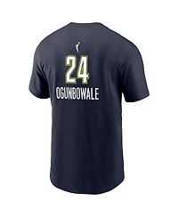 Nike Men's Arike Ogunbowale Navy Dallas Wings Explorer Edition Name Number T-Shirt