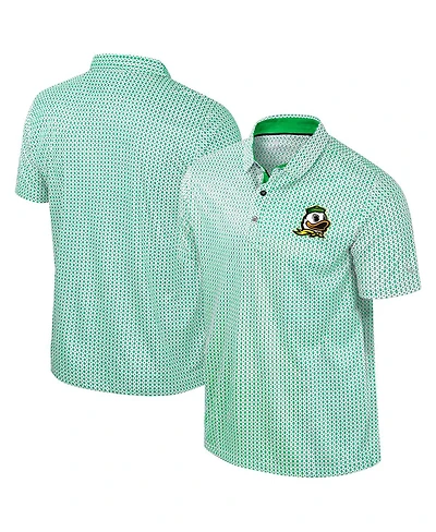 Colosseum Men's Green Oregon Ducks Big Tall Marty Rival Polo Shirt