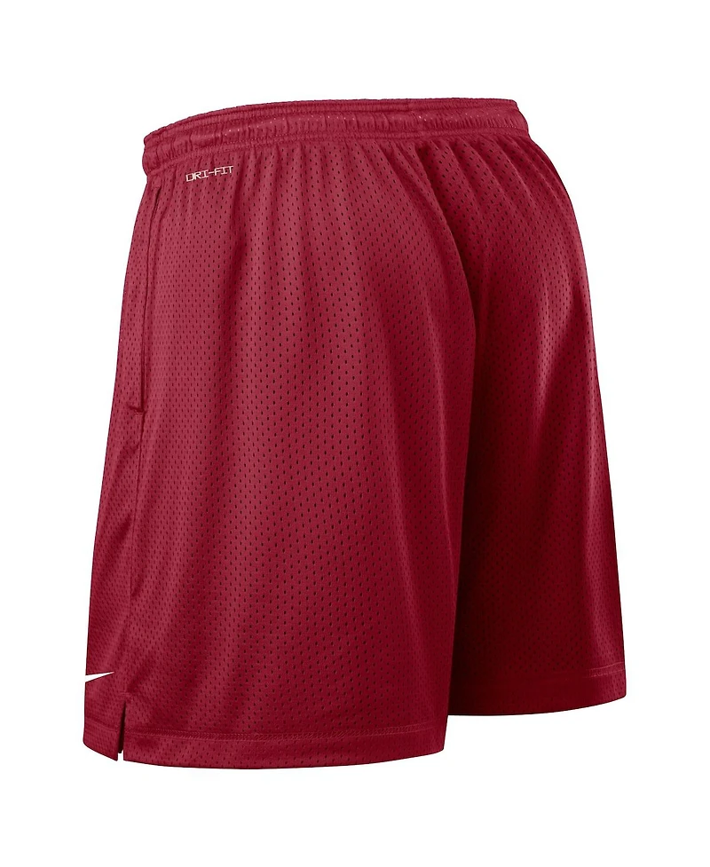 Nike Men's Cardinal/Black Stanford Cardinal 2025 Sideline Reversible Performance Shorts