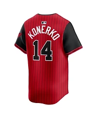 Nike Men's Paul Konerko Red/Black Chicago White Sox 2025 City Connect Limited Retired Player Jersey