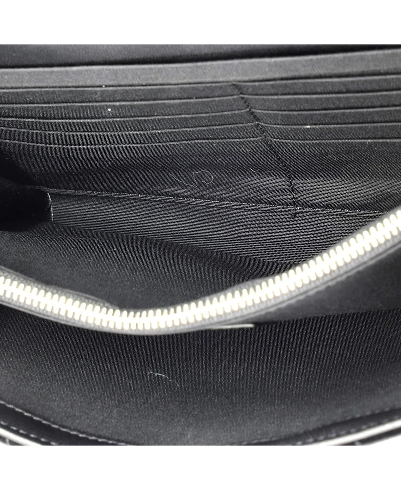 Pre-Owned Versace La Medusa Chain Clutch Quilted Velvet