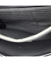 Pre-Owned Versace La Medusa Chain Clutch Quilted Velvet