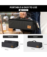 Naturehike Folding Tool Bag, Multifunctional Tool Storage Bag, Zippered Duffel Bag, Water Repellent Tool Origanizer