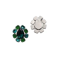 Sohi Crystal Pear Stud Earrings