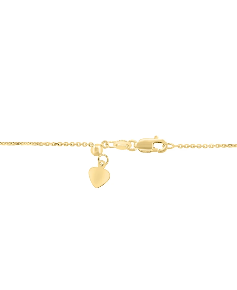 Effy Citrine (6-1/2 ct. t.w.) & Amethyst (1/10 ct. t.w.) Pendant Necklace in 14k Gold-Plated Silver, 17" + 1" extender