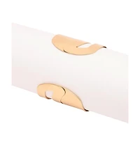 Sohi Gold-Plated Handcuff Bracelet