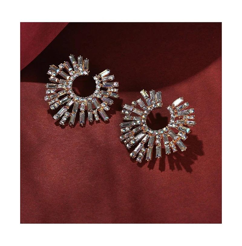 Sohi Snowflake Drop Earrings