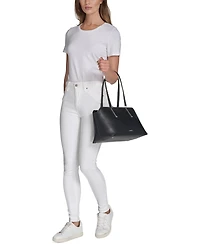 Calvin Klein Lori Top Zipper Tote Bag