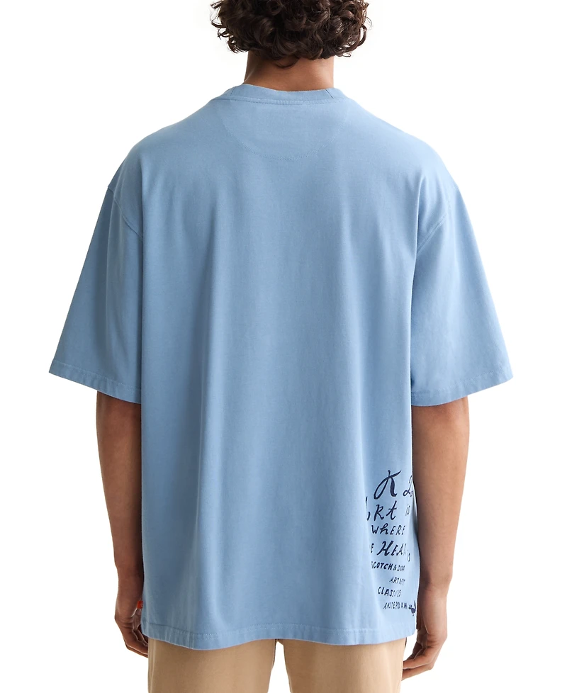 Scotch & Soda Men's Logo Graphic T-Shirt