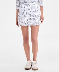 On 34th Women's Geo Puzzle Print A-Line Mini Skirt, Exclusively at Macy's