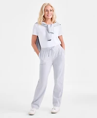 Style & Co Women's Mid-Rise Drawstring-Waist Sweatpants, Created for Macy's